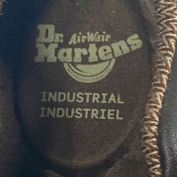 Dr. Martens Dunston Steel Toe Leather Slip On Slip Resistant Work Shoes Mens 10 - Picture 12 of 13